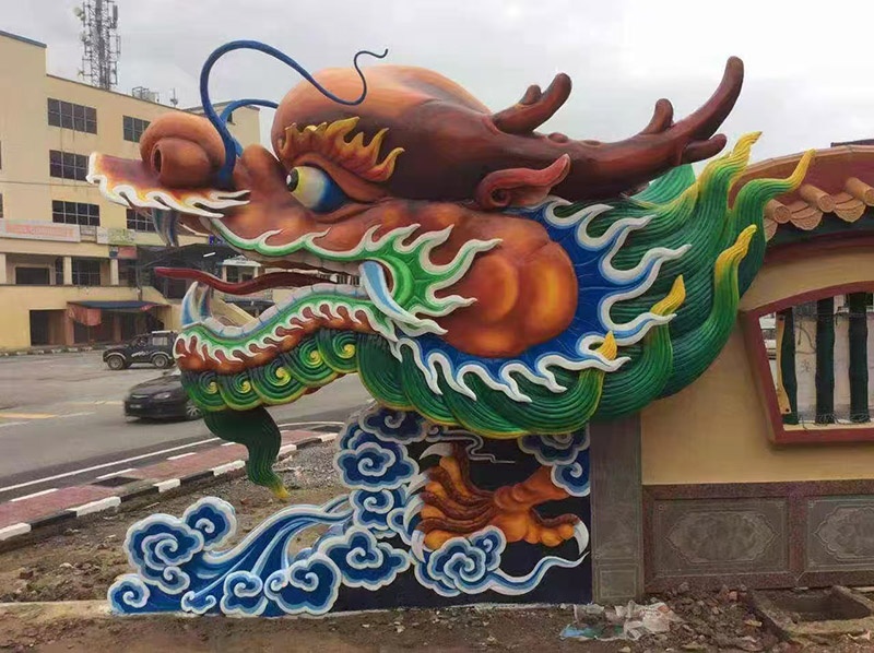 中国古建筑“剪瓷雕”非遗项目传承人一一王国强“剪瓷雕”独秀及其作品欣赏