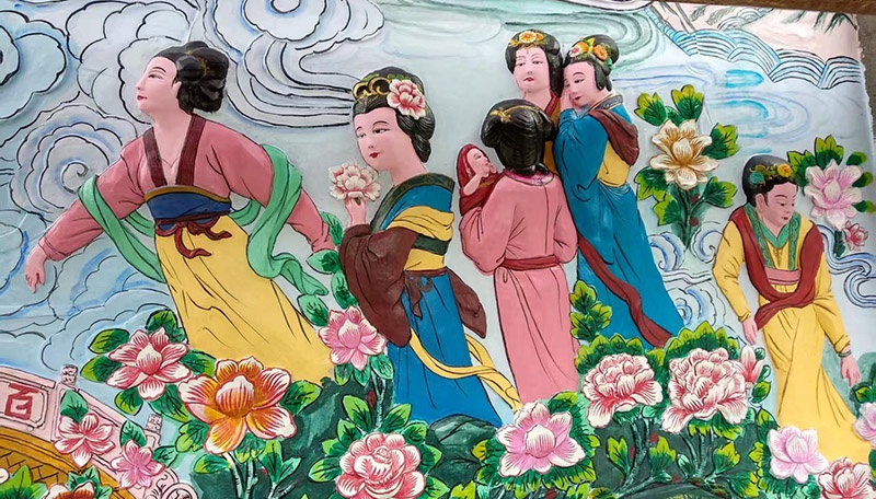 中国古建筑“剪瓷雕”非遗项目传承人一一王国强“剪瓷雕”独秀及其作品欣赏