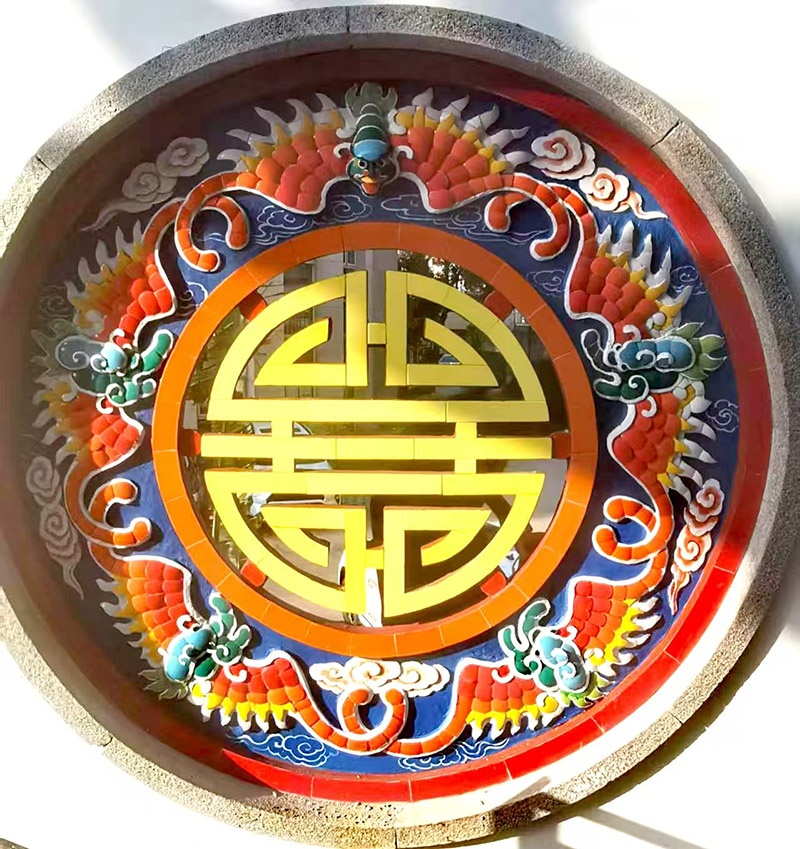 中国古建筑“剪瓷雕”非遗项目传承人一一王国强“剪瓷雕”独秀及其作品欣赏