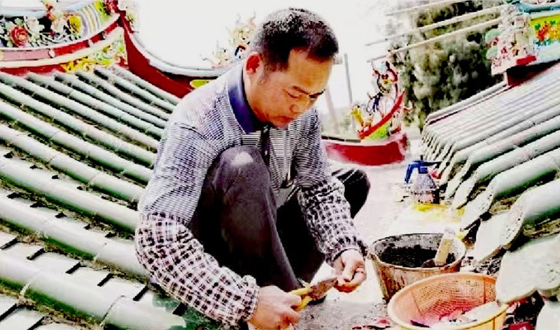 中国古建筑“剪瓷雕”非遗项目传承人一一王国强“剪瓷雕”独秀及其作品欣赏