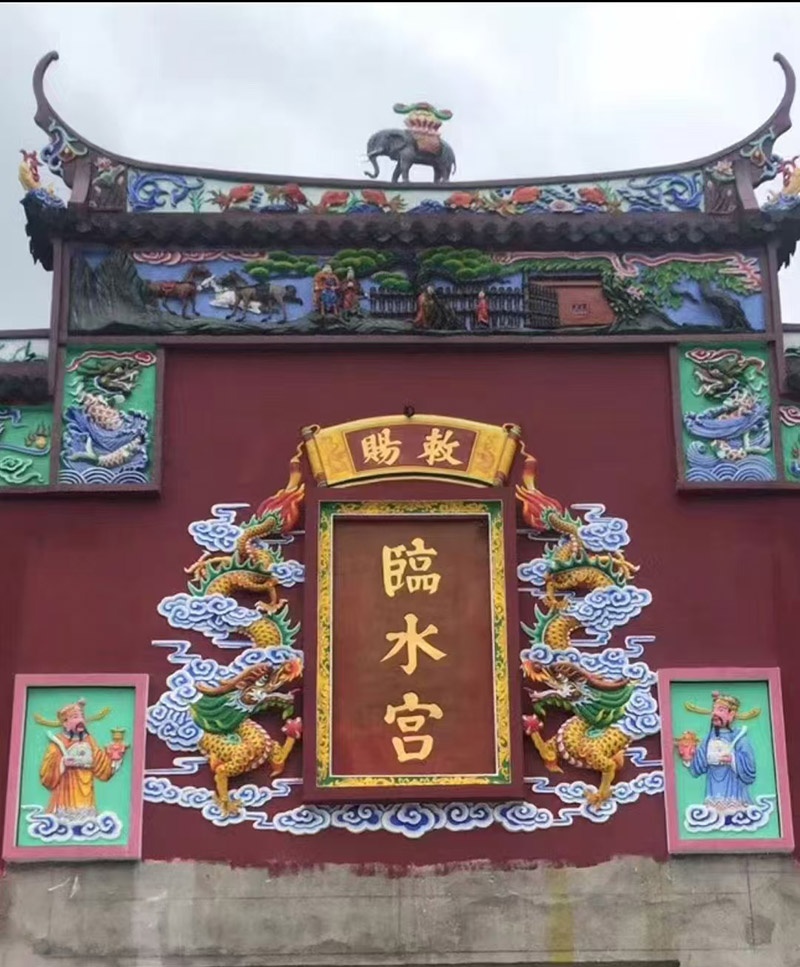 中国古建筑“剪瓷雕”非遗项目传承人一一王国强“剪瓷雕”独秀及其作品欣赏